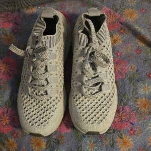 NOBULL Cream Knit Sneakers